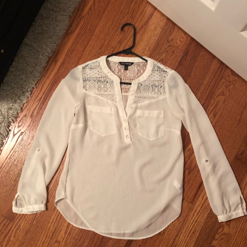 Sheer Express blouse. Never worn